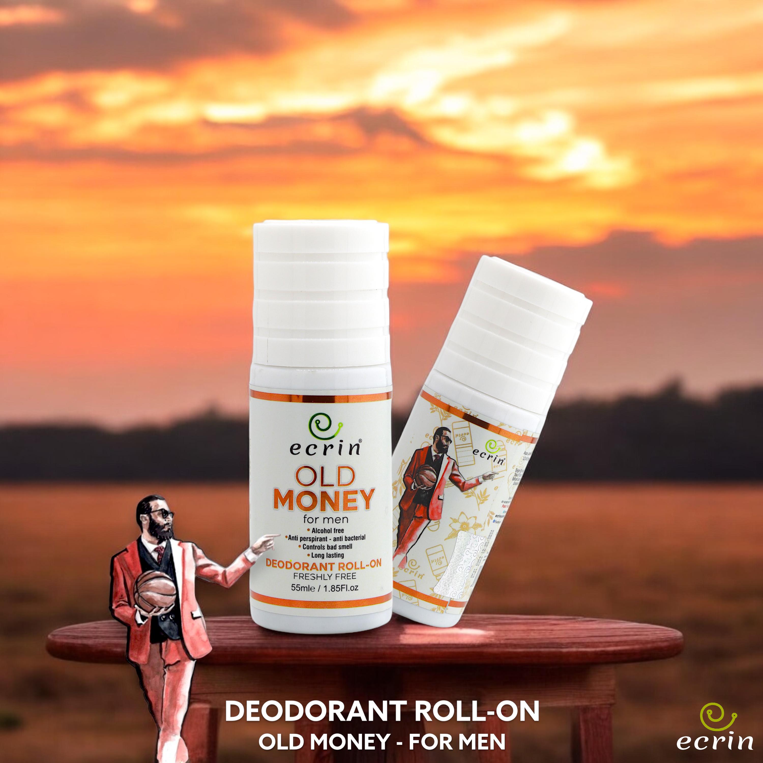 Ecrin Underarm Deodorant, 4 Fragrance Available - 55ml