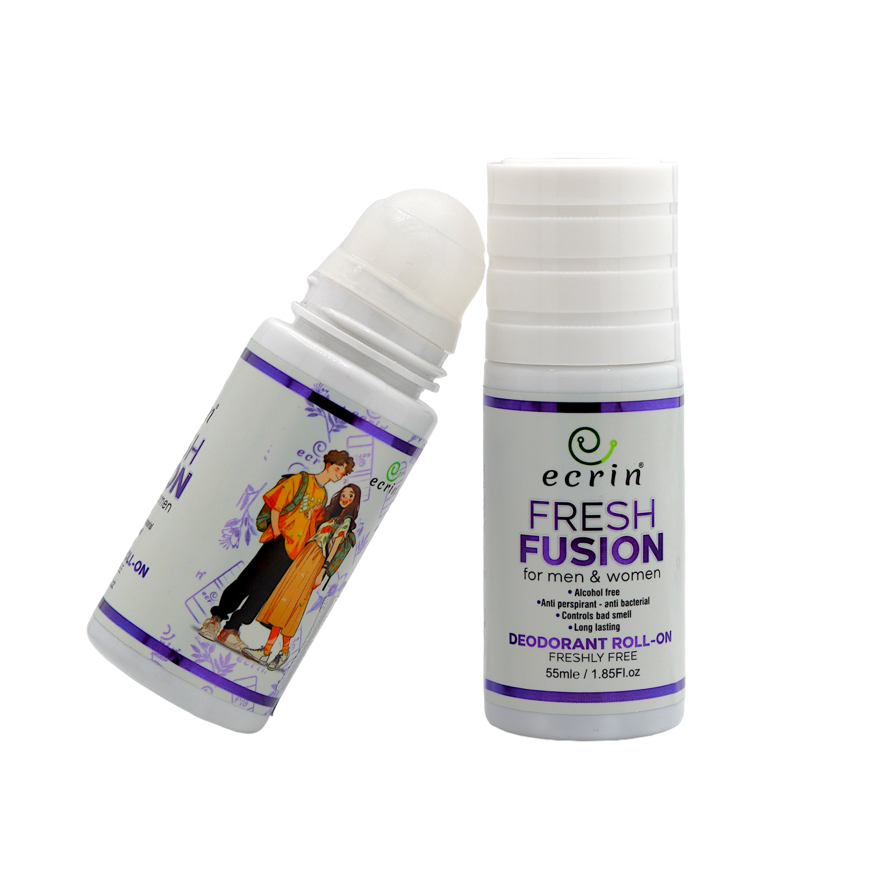 Ecrin Fresh Fusion Roll On-Deodorant  For Under Arms